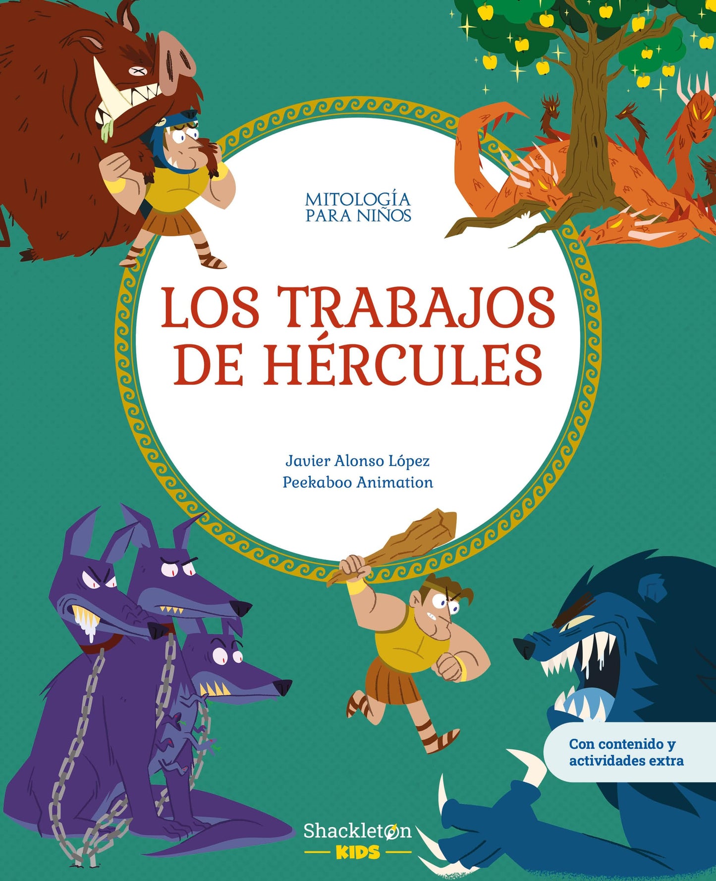 Libro: Los trabajos de Hércules (MITOLOGIA PARA NIÑOS)