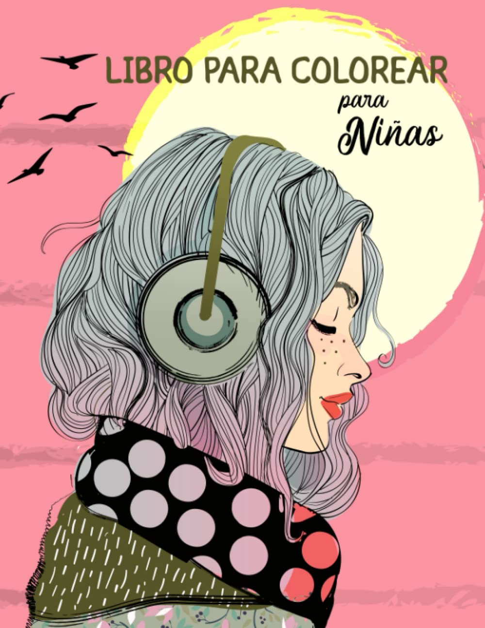 Libro para colorear para niñas a partir de 12: Libro de ocio con 50 motivos únicos para fomentar el desarrollo creativo, la relajación y la ... para niñas y adolescentes (Spanish Edition)