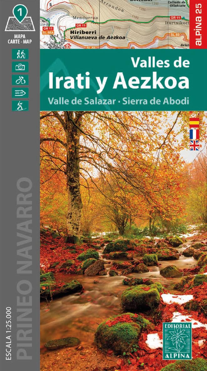 Libro: VALLES DE IRATI Y AEZKOA: Valle de Salazar - Sierra de Abodi