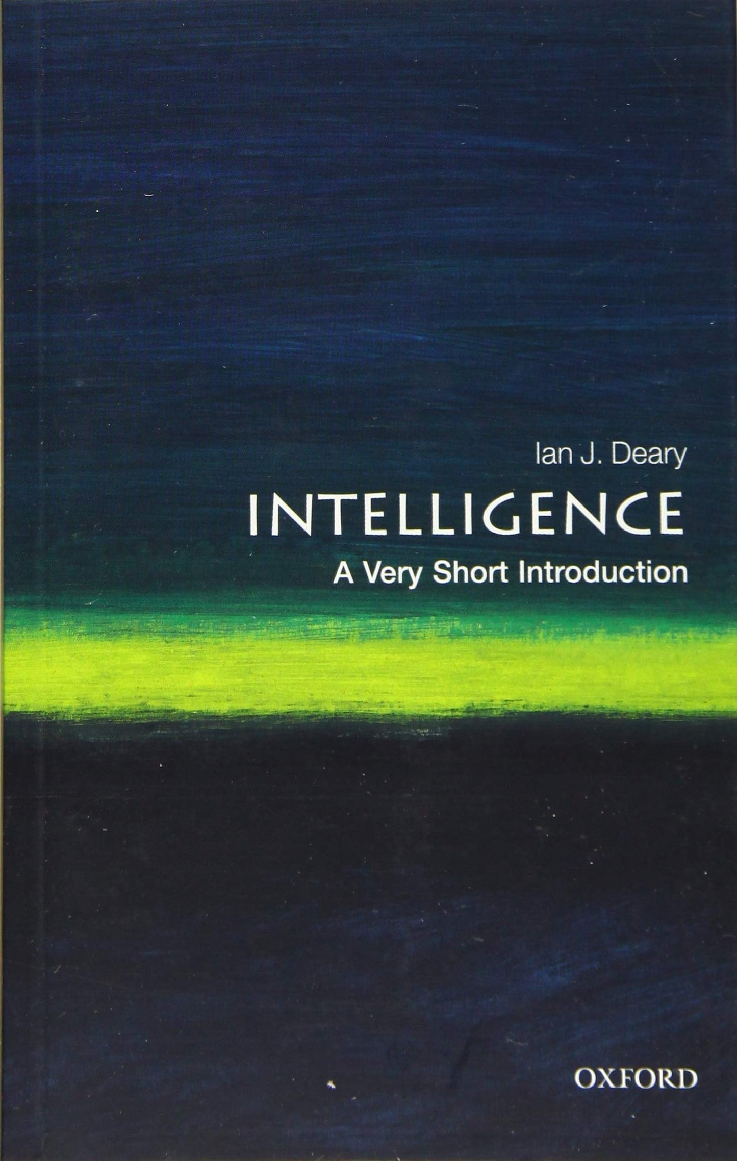 Libro: Intelligence: A Very Short Introduction