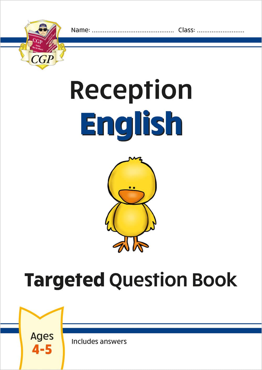 Libro: Reception English Targeted Question Book (CGP Reception)