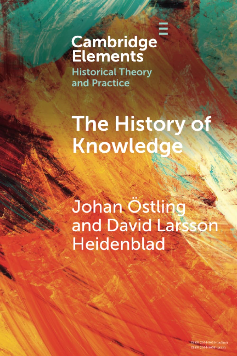Libro: The History of Knowledge (Elements in Historical Theory and Practice)
