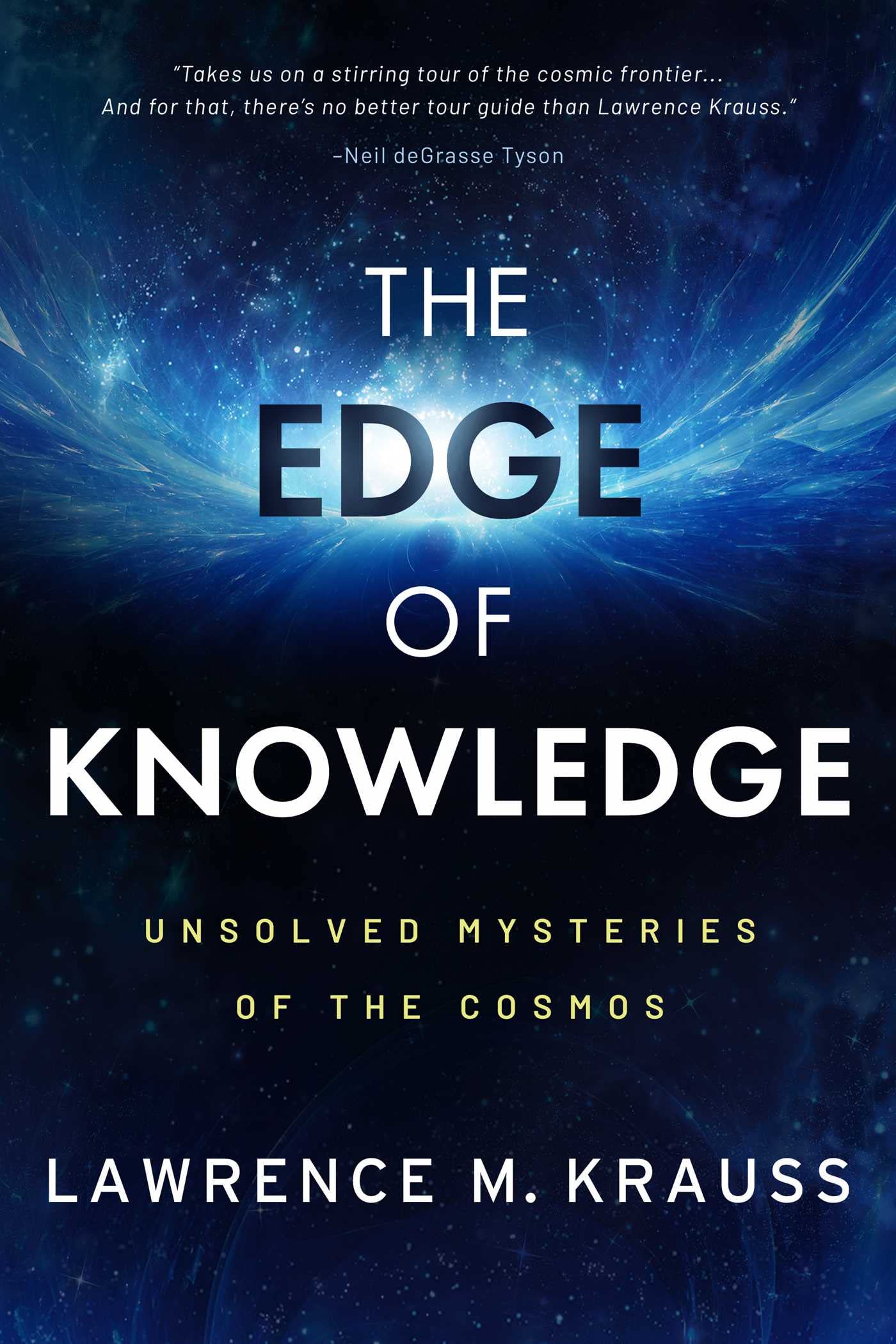 Libro: The Edge of Knowledge: Unsolved Mysteries of the Cosmos