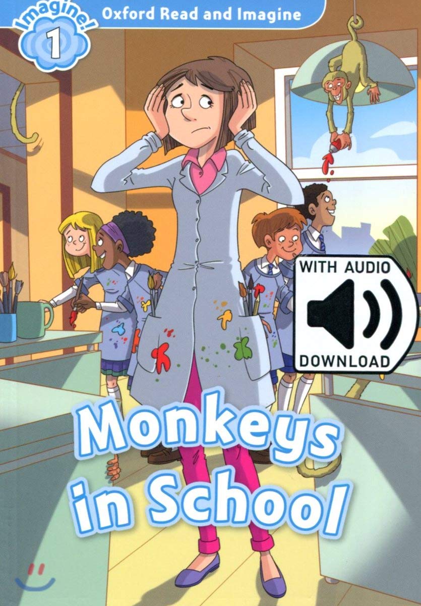 Libro: Oxford Read and Imagine 1. Monkeys in School MP3 Pack