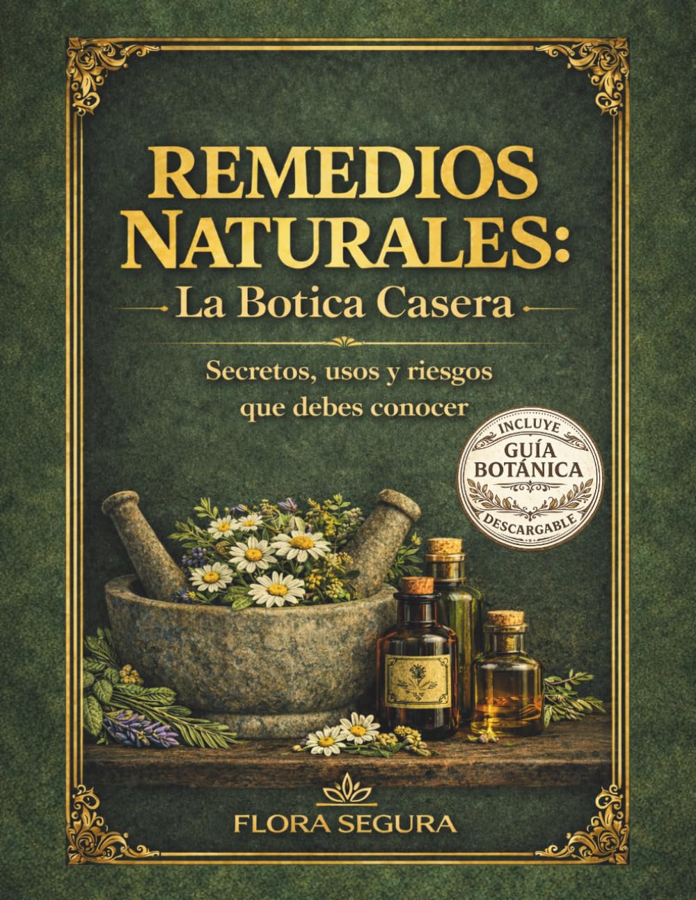 REMEDIOS NATURALES: LA BOTICA CASERA: Plantas medicinales y remedios caseros para el hogar — guía clara para usarlos con seguridad, evitar errores comunes y saber cuándo acudir al médico