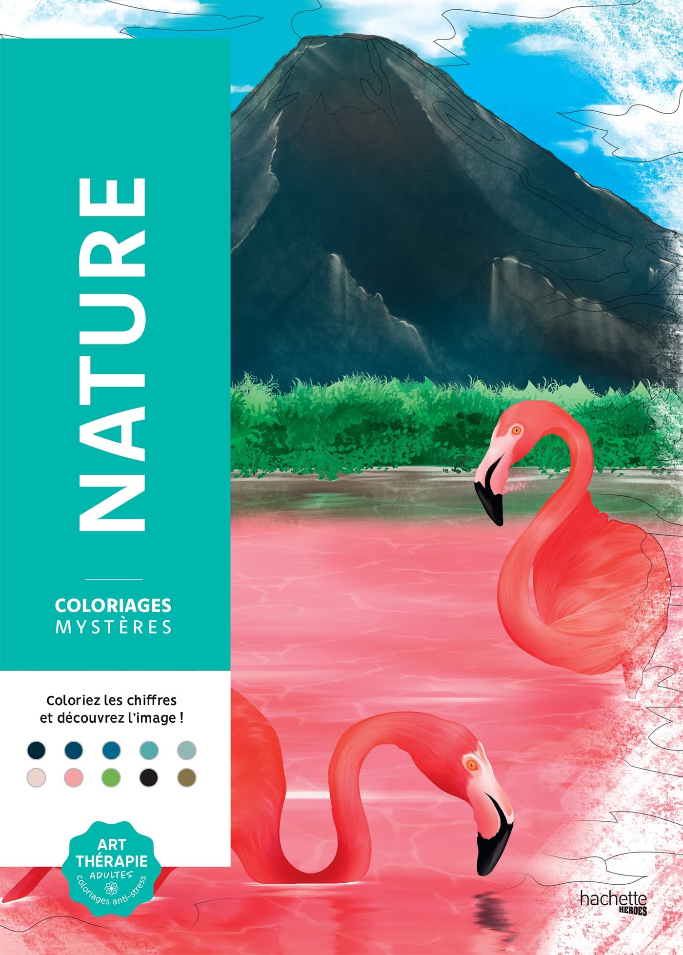 Libro: Coloriages mystères nature: 100 coloriages mystères inédits