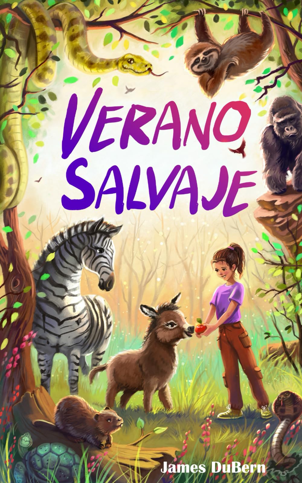 Libro: Verano salvaje: A los niños de entre 8 y 11 años les encantará esta aventura sobre una niña que monta su propio zoo.