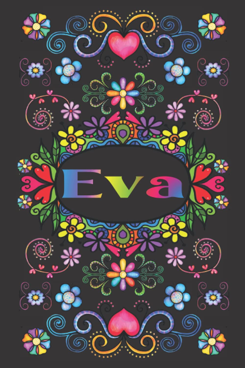 Libro: REGALO PERSONALIZADO PARA EVA: Hermoso Diario Forrado Con El Nombre De Eva
