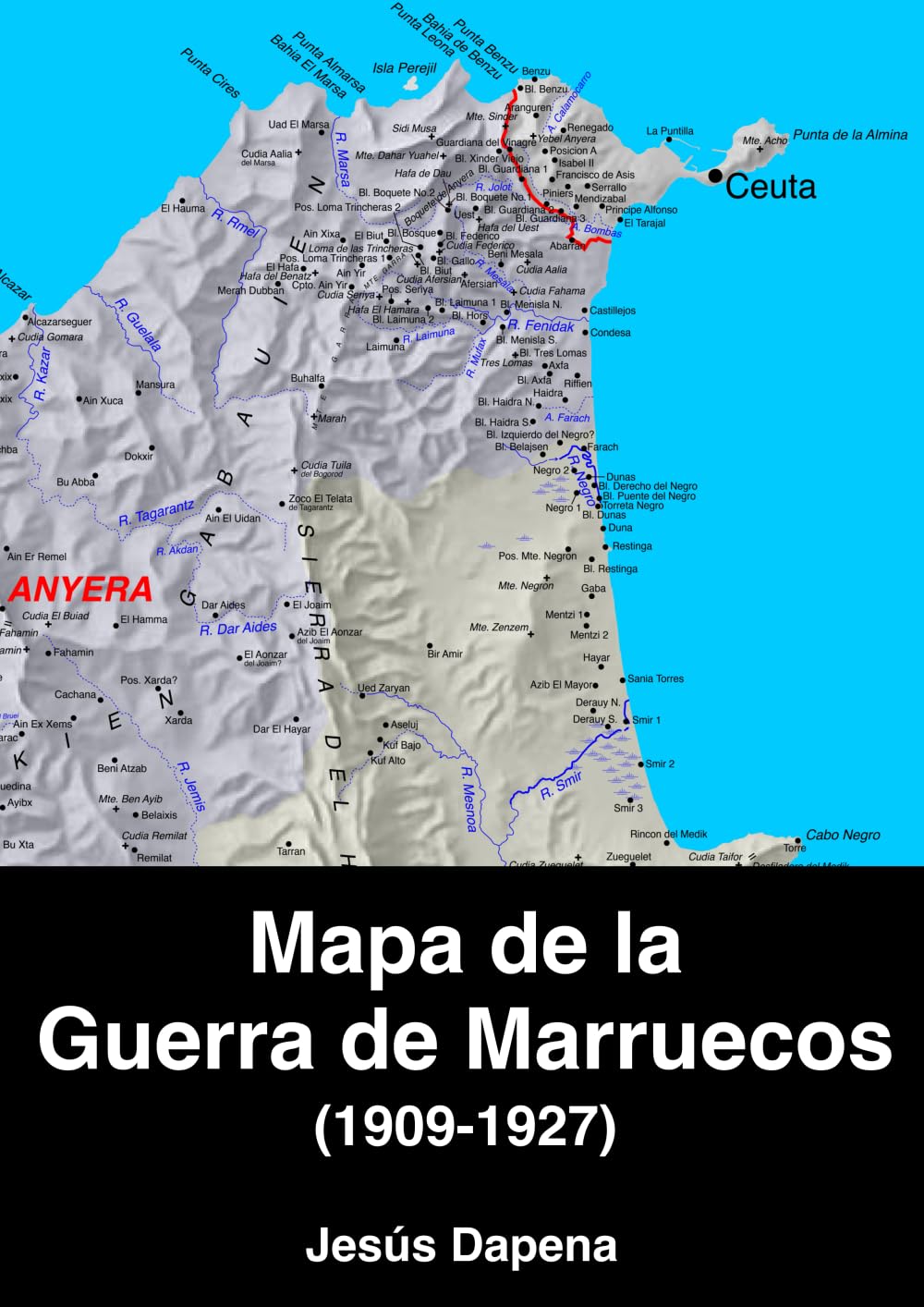 Libro: Mapa de la Guerra de Marruecos (1909-1927)