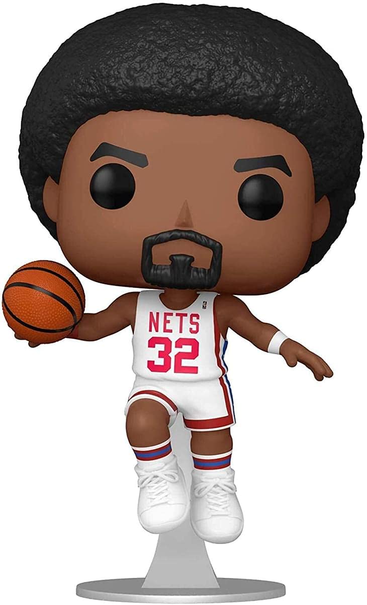 Funko Pop! NBA: Legends - Julius Erving (New York Nets Home Jersey) Collectible Figura de Vinilo,Multicolor, 2.5 x 2.5 x 3.75 Pulgadas