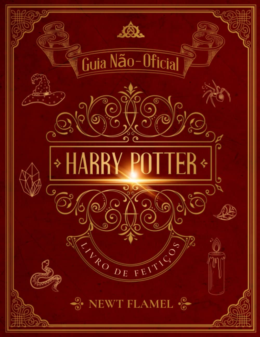Libro: Harry Potter Livro de Feitiços: Um Guia Ilustrado Não-Oficial para o Treinamento de Feiticeiros (Portuguese Edition)