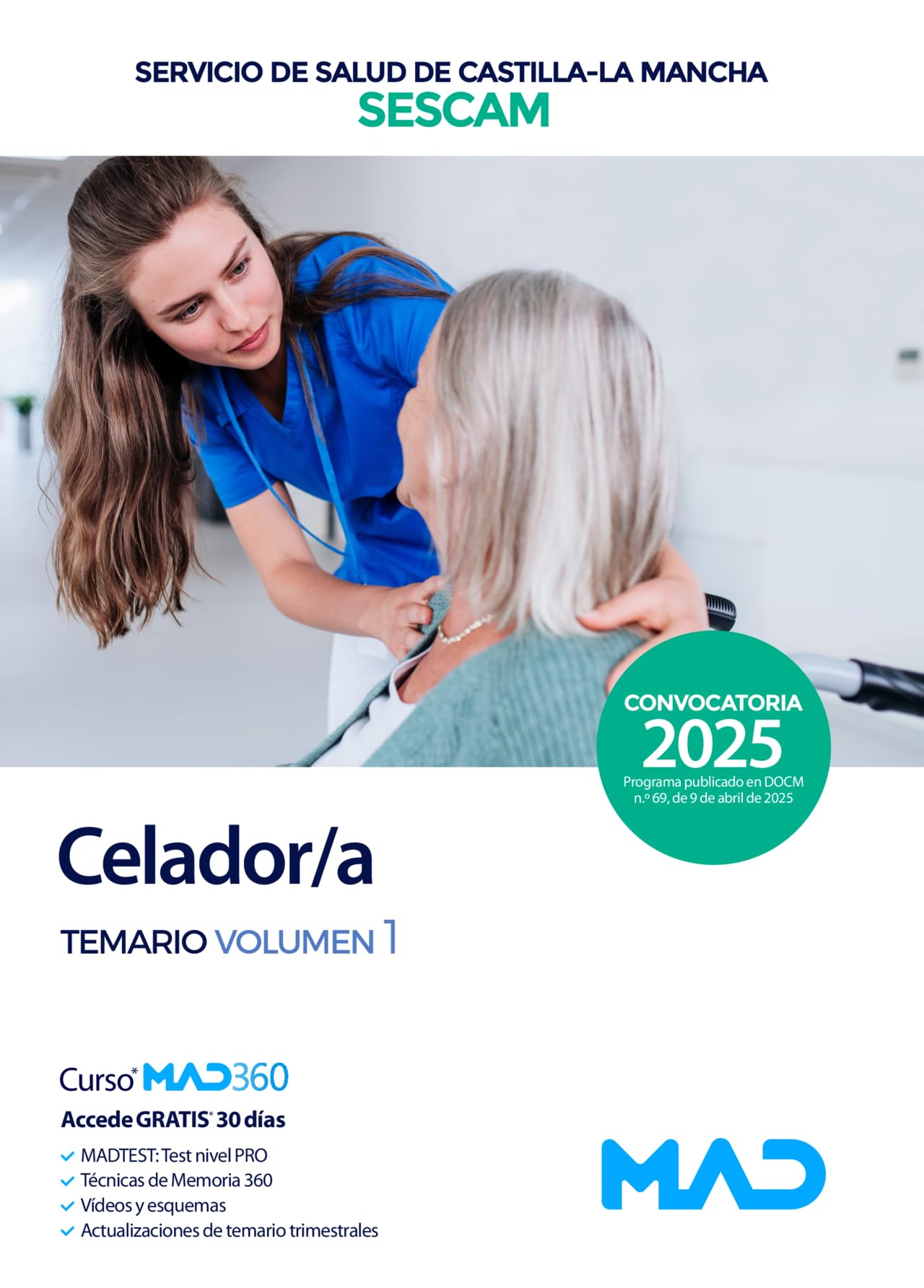 Libro: TEMARIO VOLUMEN 1 CELADOR;A