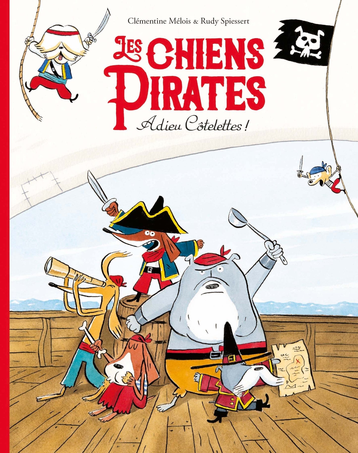 Libro: Les chiens Pirates - Adieu Côtelettes !
