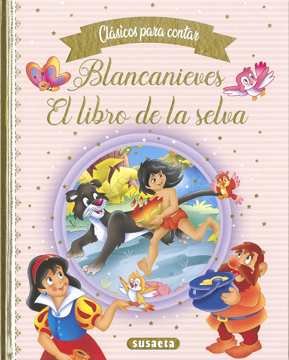Libro: Blancanieves - El libro de la selva (Clásicos para contar)