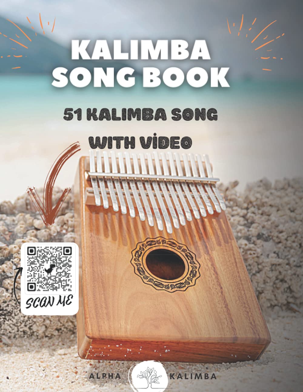 Libro: Kalimba Songbook: 51 Mixed Songs for kalimba in C 17 keys 8,5x11 63 pages