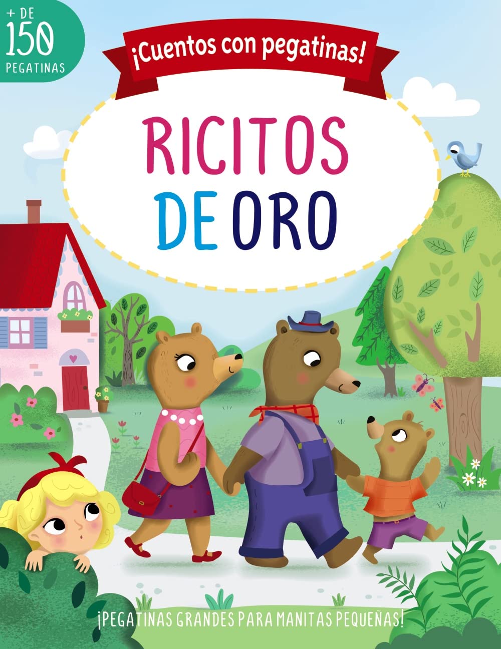 Libro: ¡Cuentos con pegatinas! Ricitos de Oro