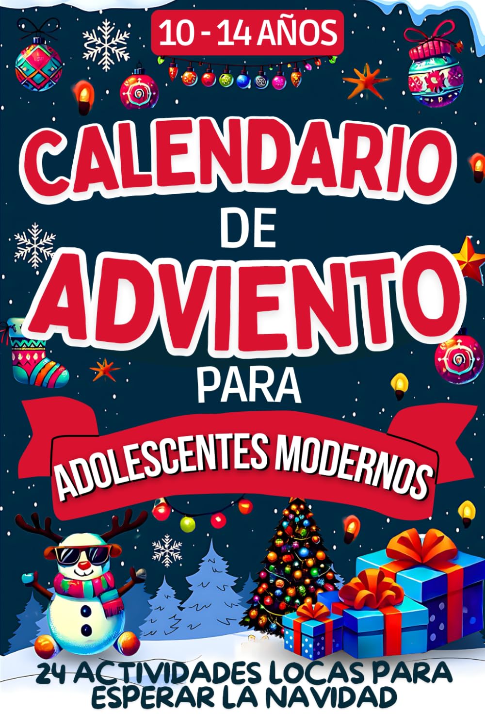 Libro: Calendario de Adviento para adolescentes modernos: Libro de 24 actividades divertidas para esperar la Navidad | Cada día, descubre un enigma, un ... niños a partir de 10 años (Spanish Edition)