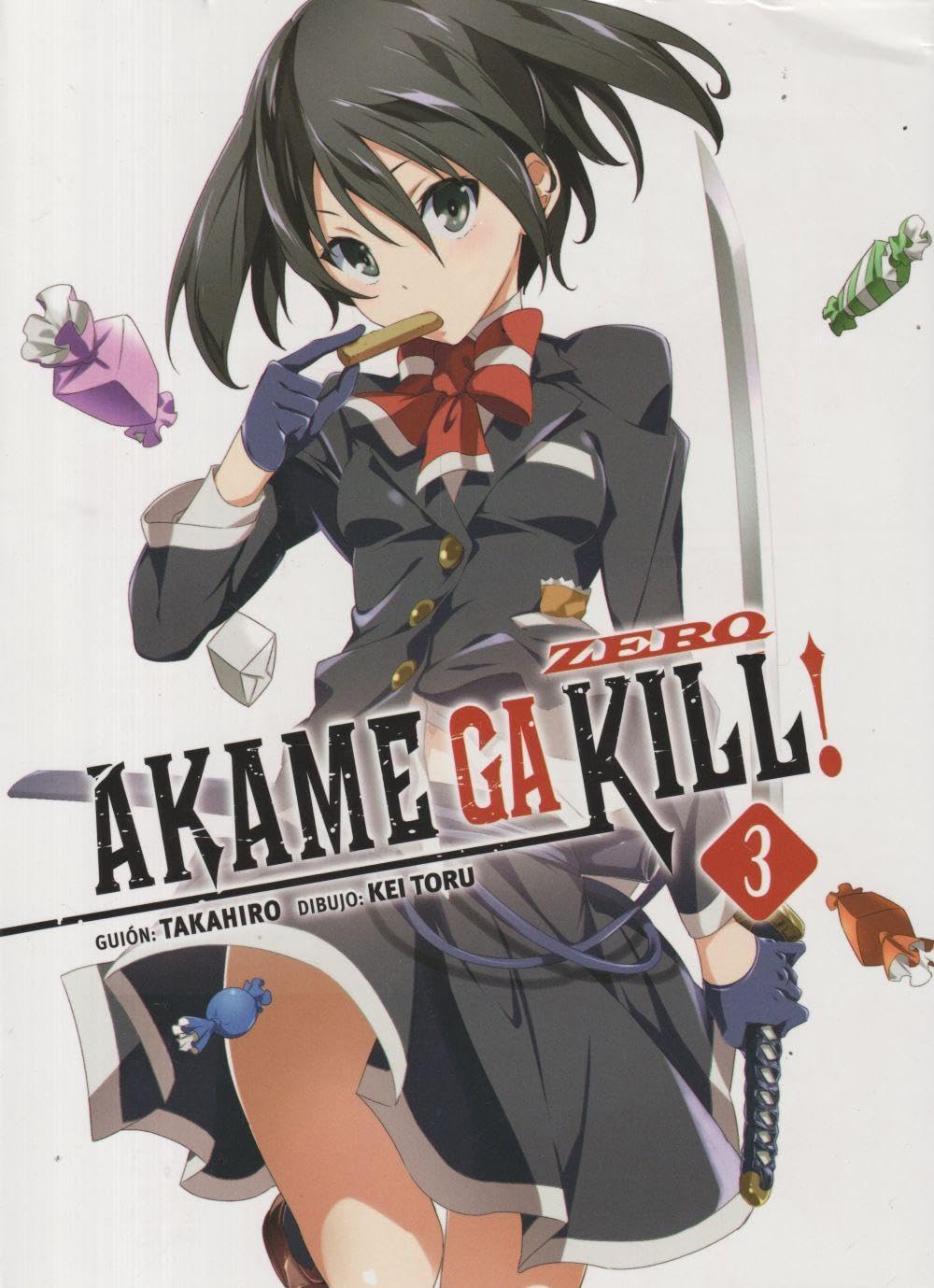 Libro: Akame Ga Kill! Zero 3