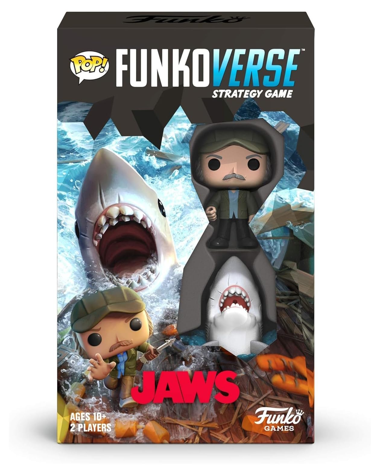 Funkoverse: Jaws 100 Pack de 2 Board Game 2 players (Styles May Vary)