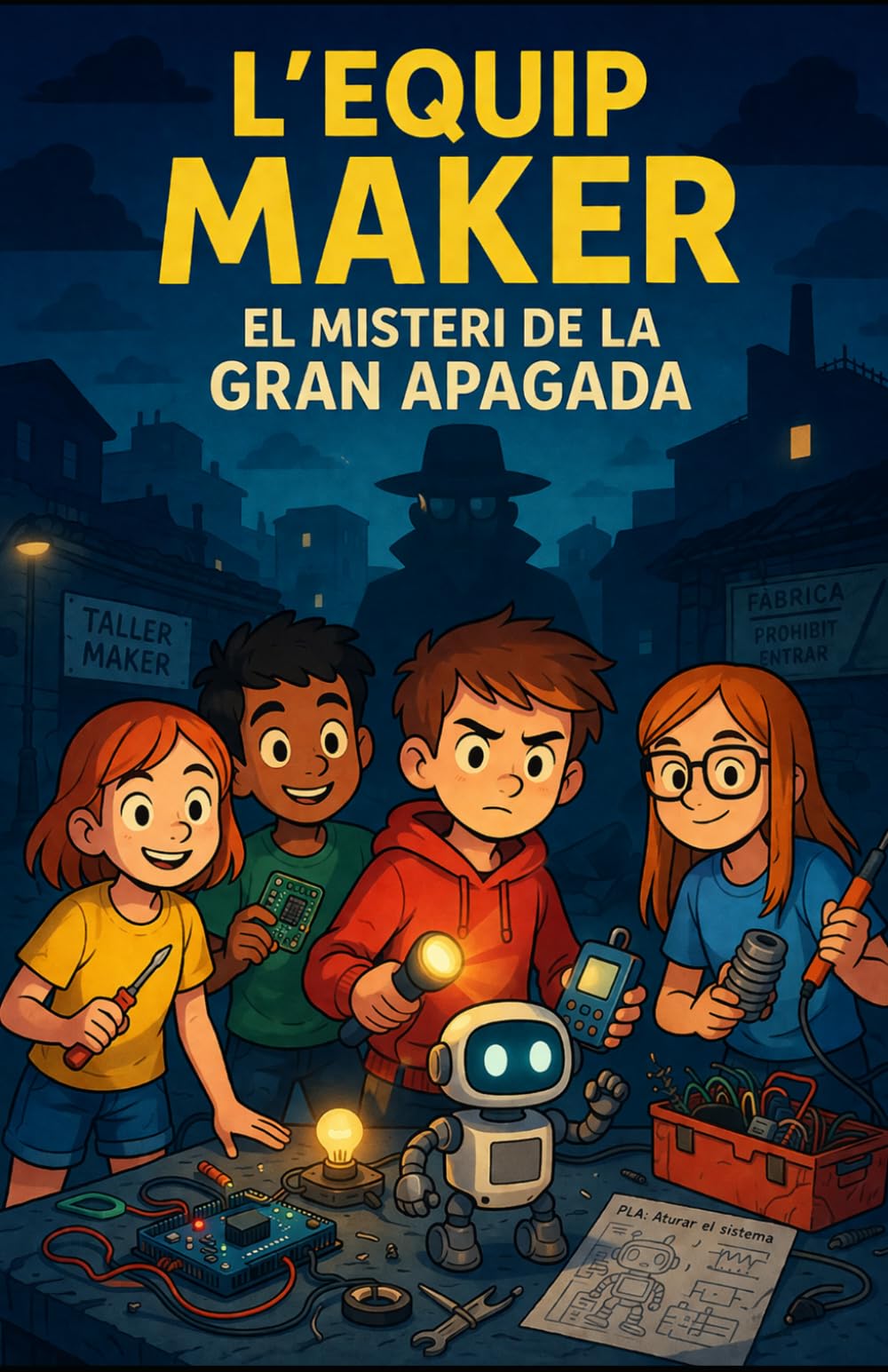 Libro: L'EQUIP MAKER: EL MISTERI DE LA GRAN APAGADA (VULL SER MAKER - LES AVENTURES DE L'EQUIP MAKER)