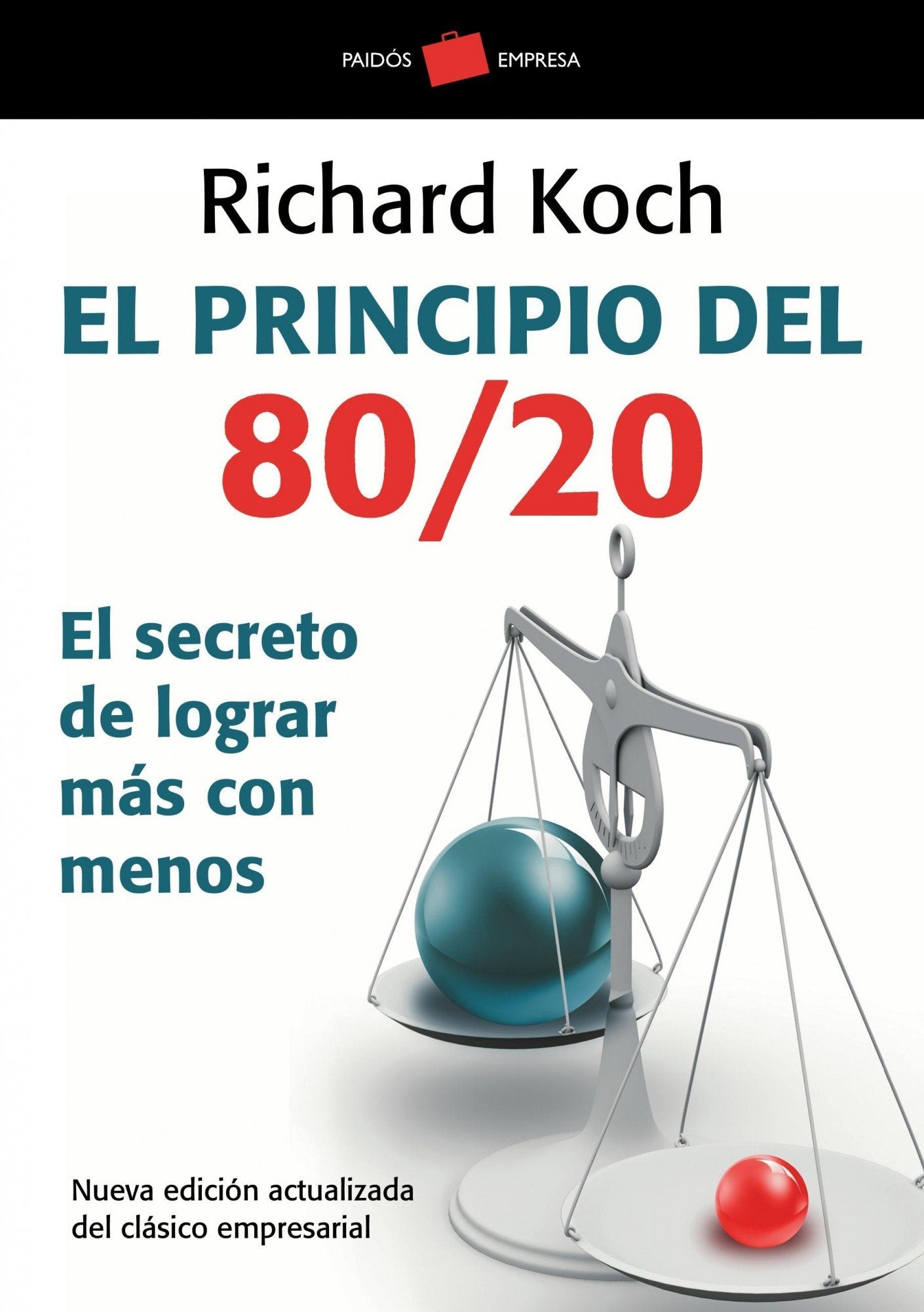 Libro: El principio 80/20: El secreto de lograr más con menos: 114 (Empresa)