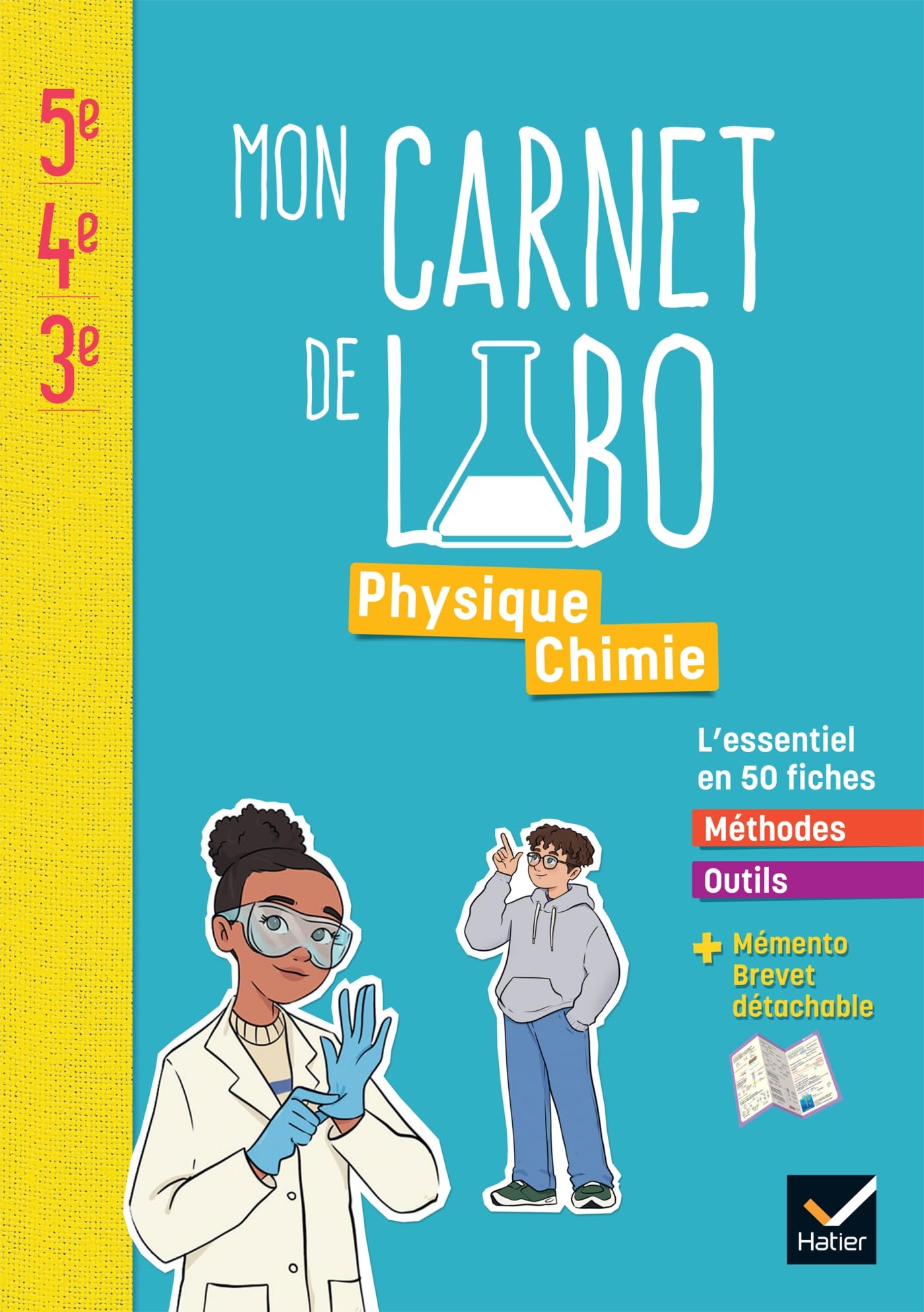 Libro: Microméga Physique Chimie Cycle 4 - Ed 2025 - Mon carnet de labo