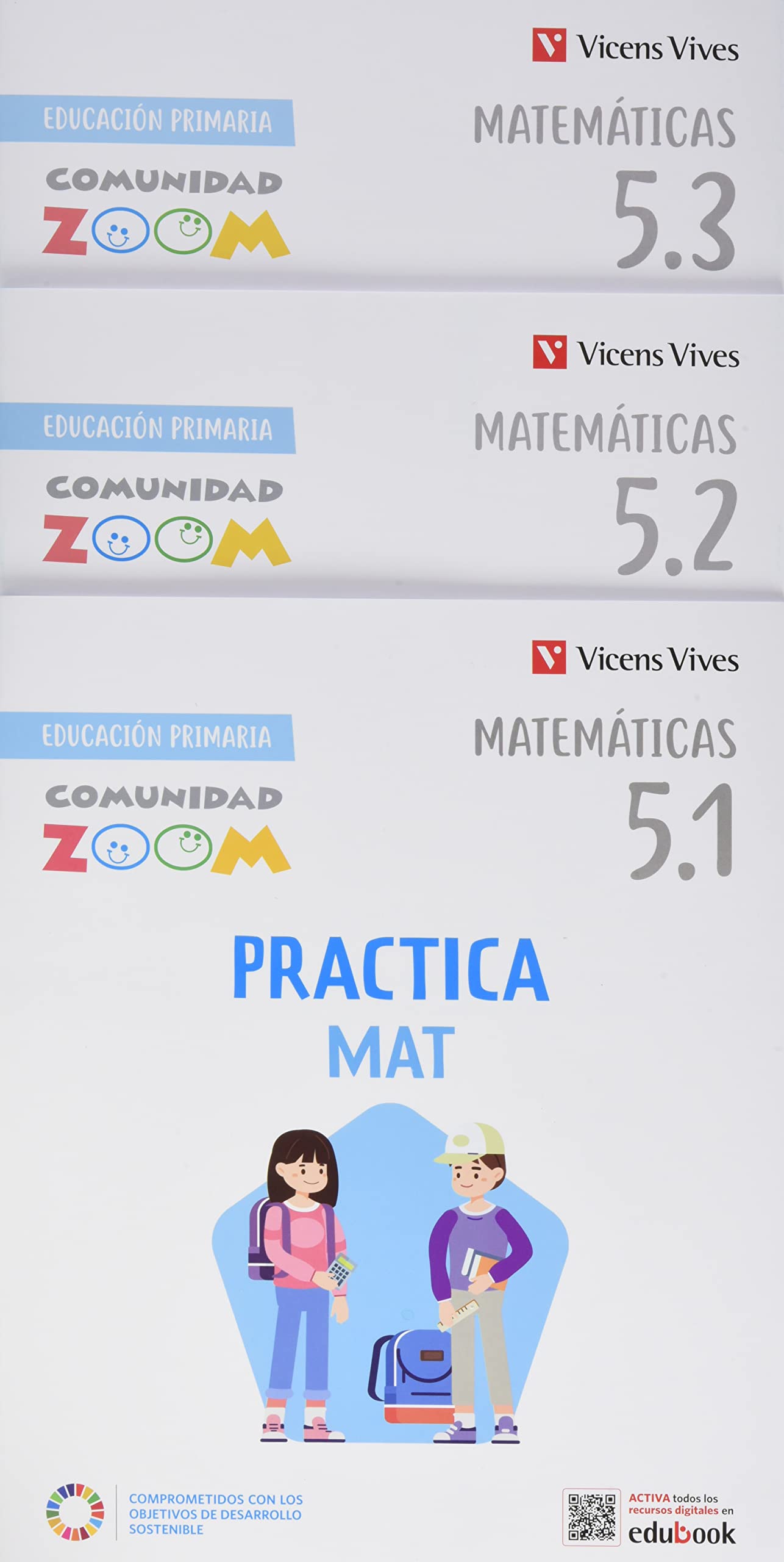 Libro: PRACTICAMAT 5 TRIM ACTIVIDADES (COMUNIDAD ZOOM) - 9788468281032
