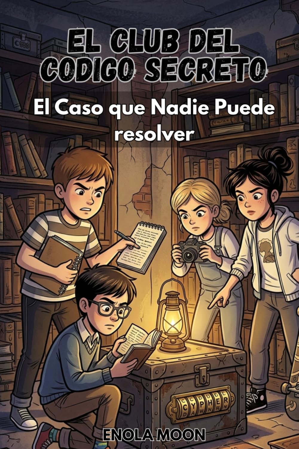 Libro: El Club del Código Secreto: El Caso que Nadie Puede Resolver: Libro interactivo de misterio con enigmas para niños de 8 a 12 años (Aventura, lógica y desafíos) (Spanish Edition)