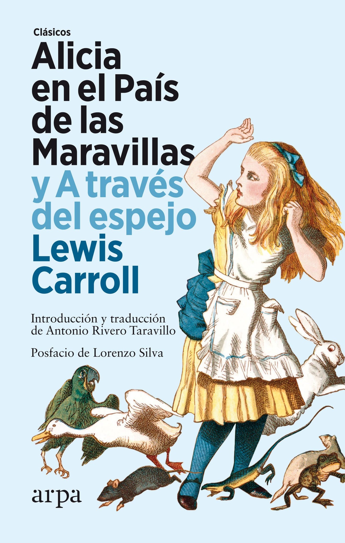 Libro: Alicia en el País de las Maravillas y A través del espejo (Clásicos)