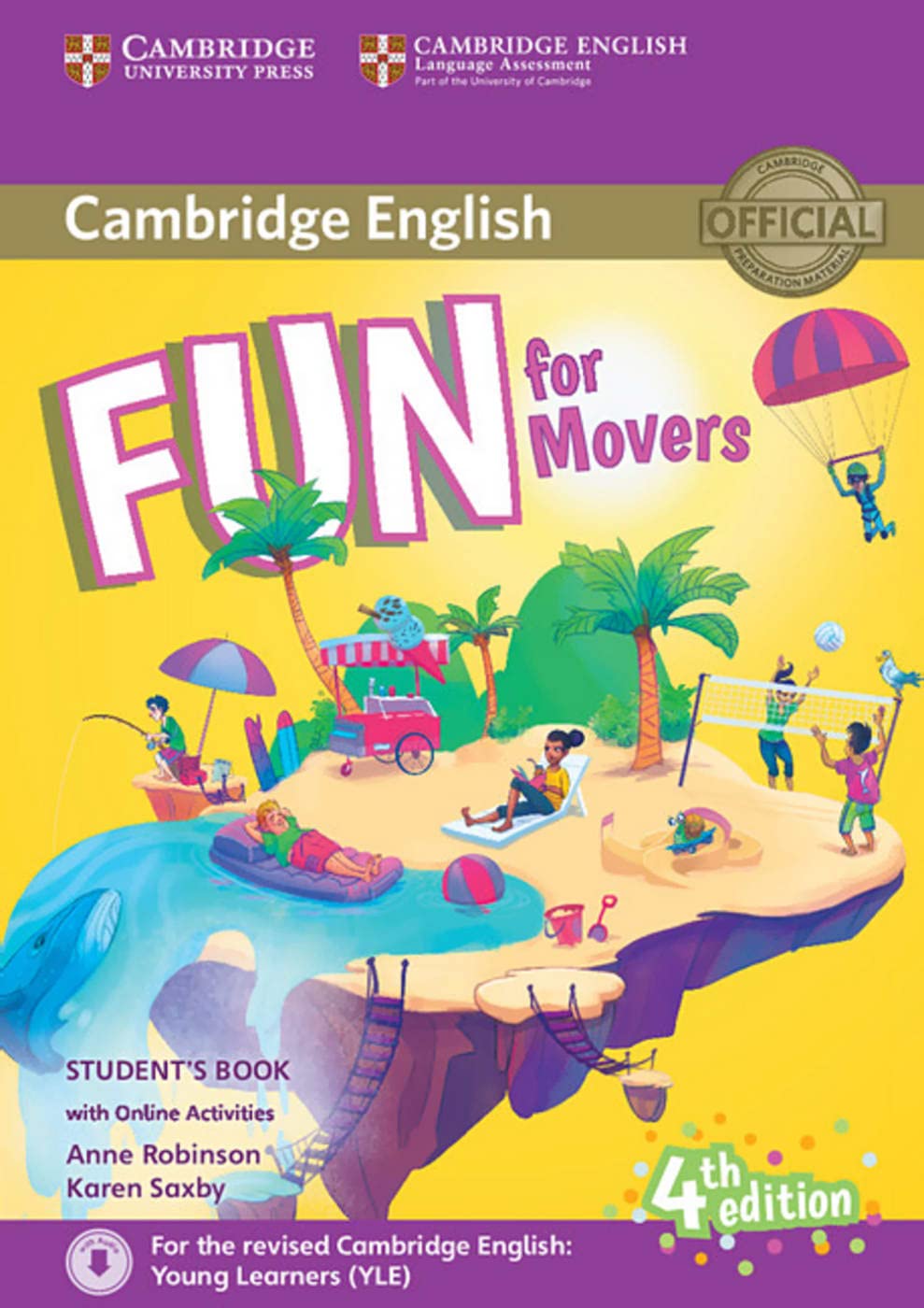 Libro: Fun for Movers. Student's Book with audio with online activities. 4th Edition