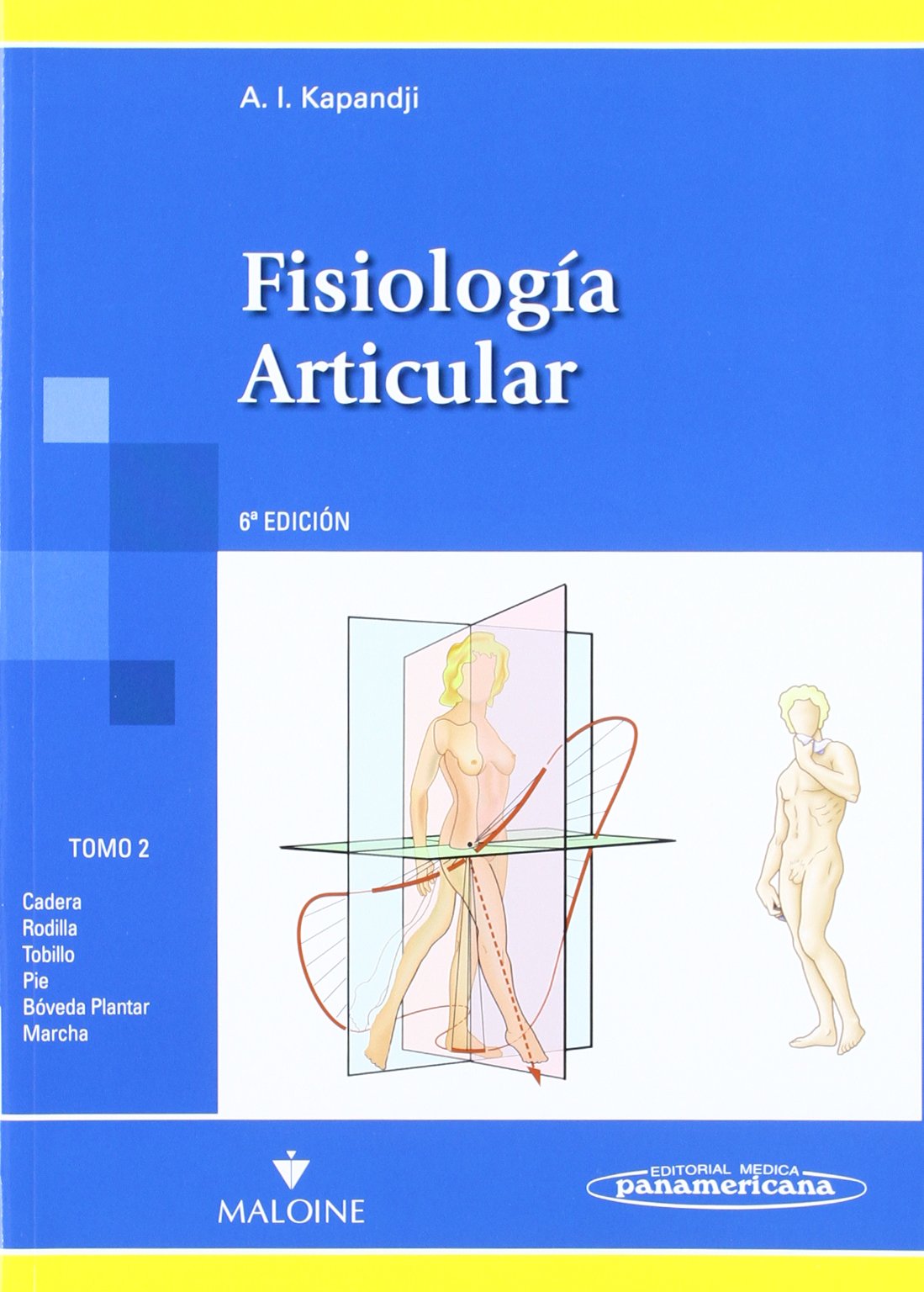 Libro: Fisiologia articular: Cadera,rodilla,tobillo,pie,bóveda plantar,marcha: 2