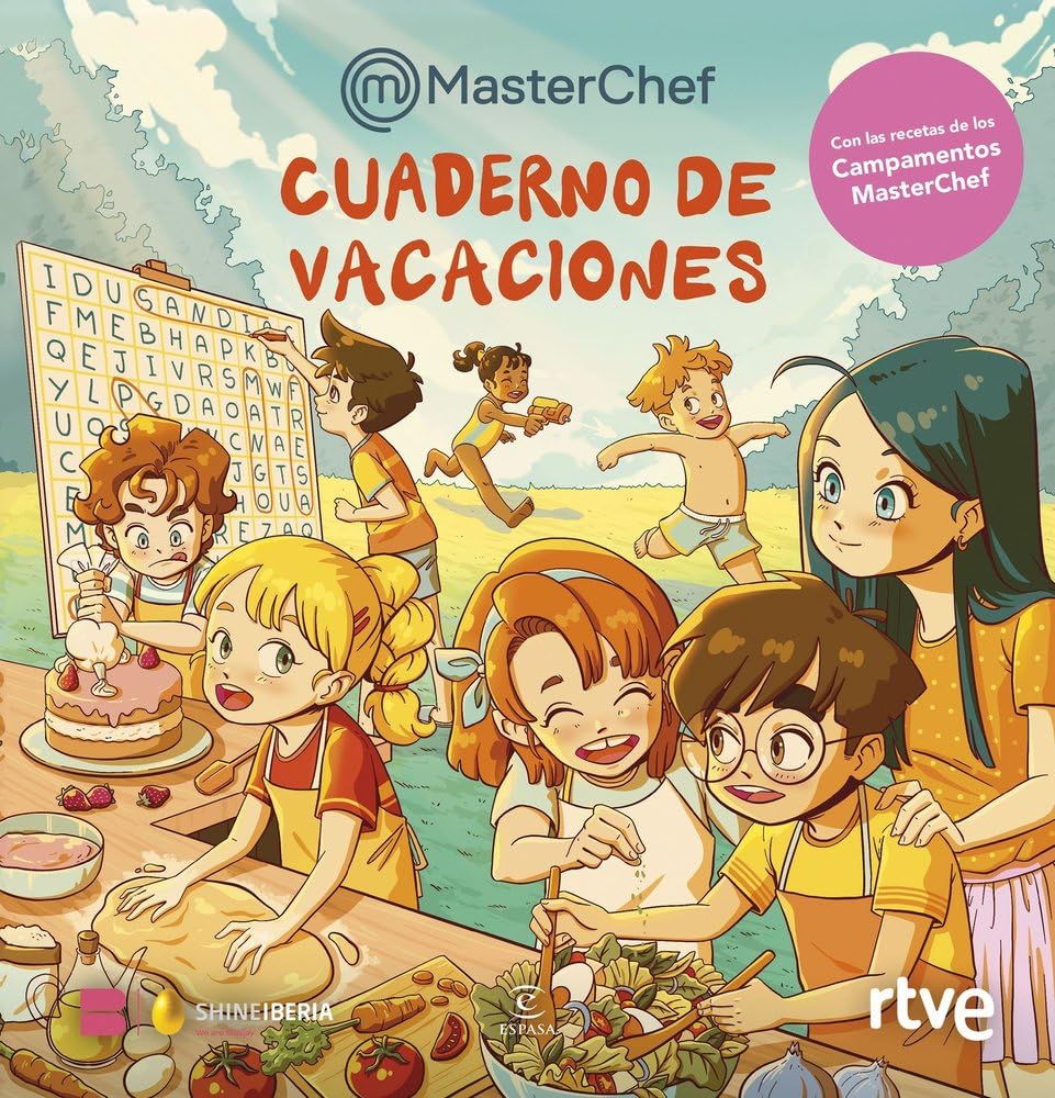 Cuaderno de vacaciones de MasterChef (Espasa Pasatiempos)