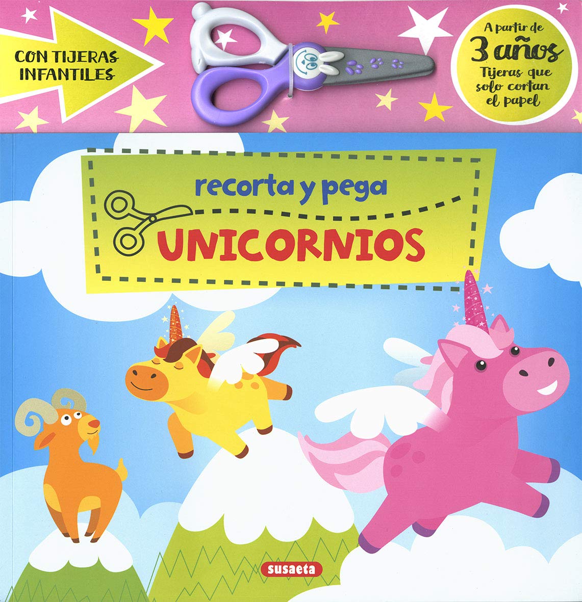 Libro: Recorta y Pega Unicornios
