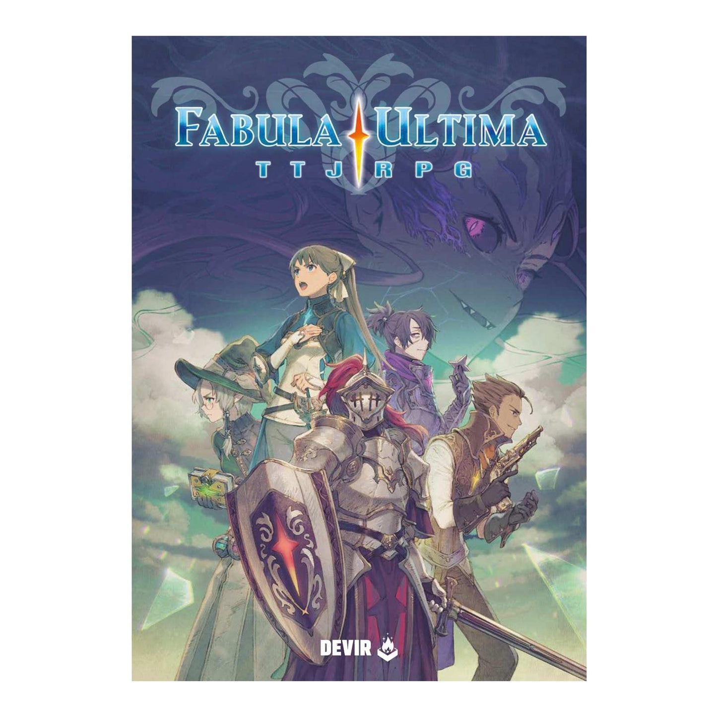 Libro: Devir Fábula Ultima Juego de Rol JRPG Fantasía Épica | Manual Básico con Clases, Bestiario y Creación de Mundos | Inspirado en Videojuegos RPG Japoneses | Versión Española (FUBASICO)