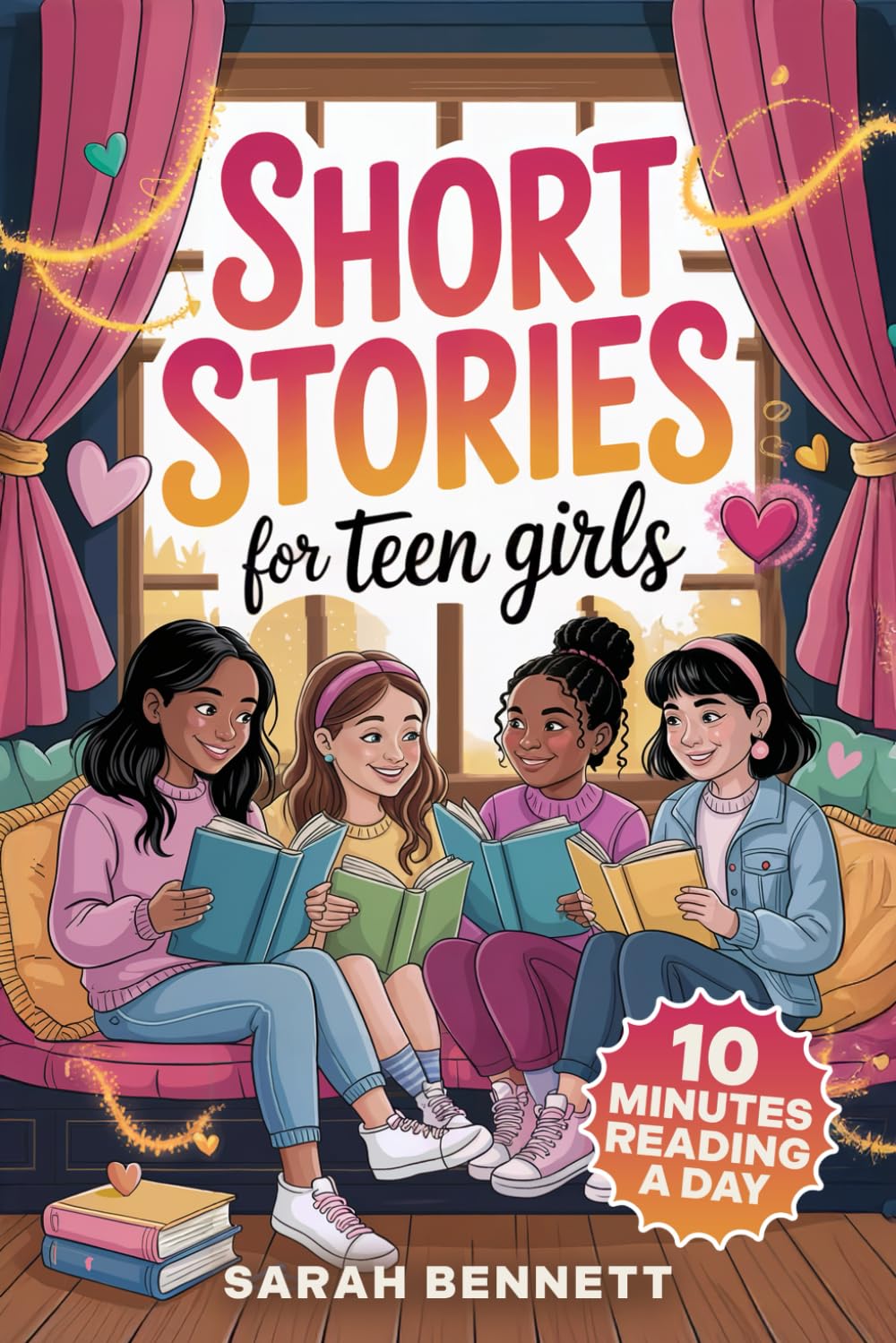 Libro: Short Stories for Teen Girls: 15 Feel-Good Tales About Confidence & Self-Esteem – A Heartfelt Book of Friendship & Girl Talk – 10-Minutes Daily Reading (Perfect Gift book for Ages 12-16 Series)