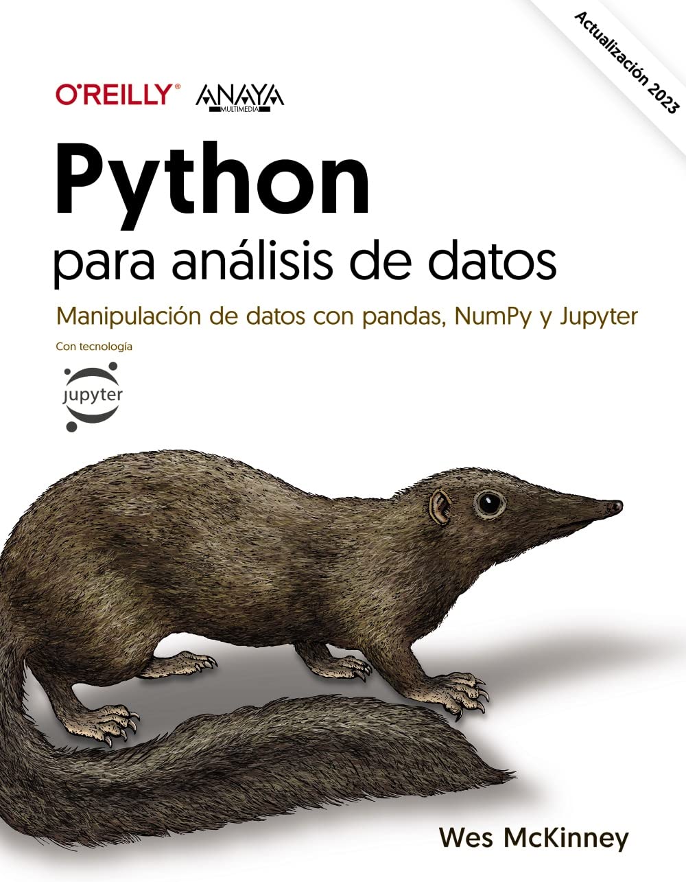 Libro: Python para análisis de datos (TÍTULOS ESPECIALES)