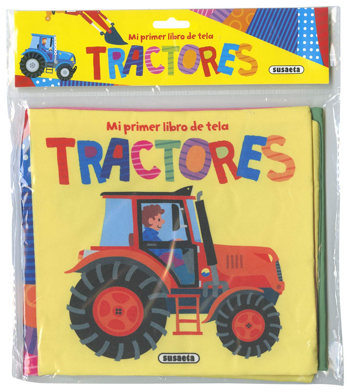 Libro: Tractores (Mi primer libro de tela)