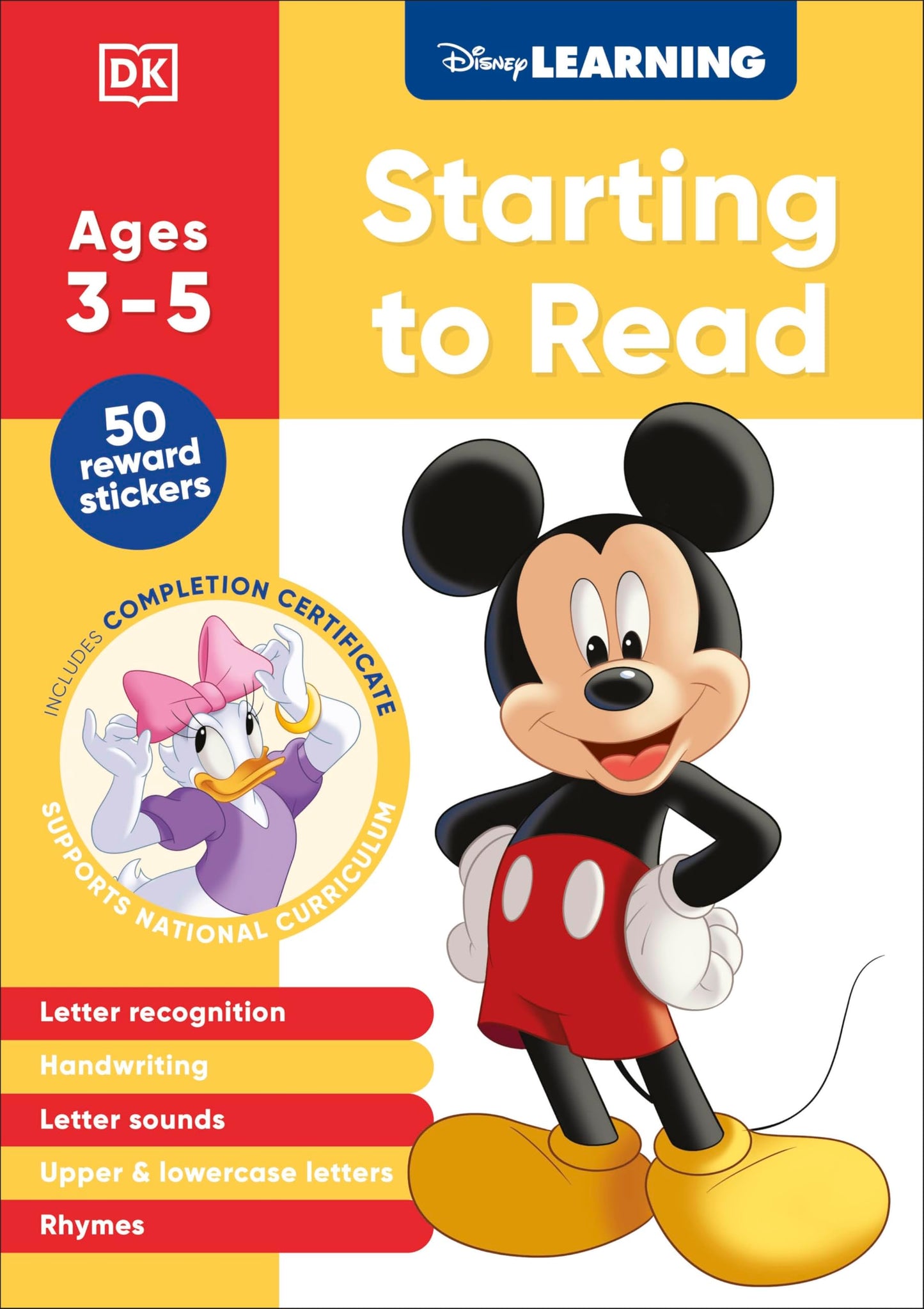 Libro: DK Children Disney Learning Starting to Read (Ages 3-5).