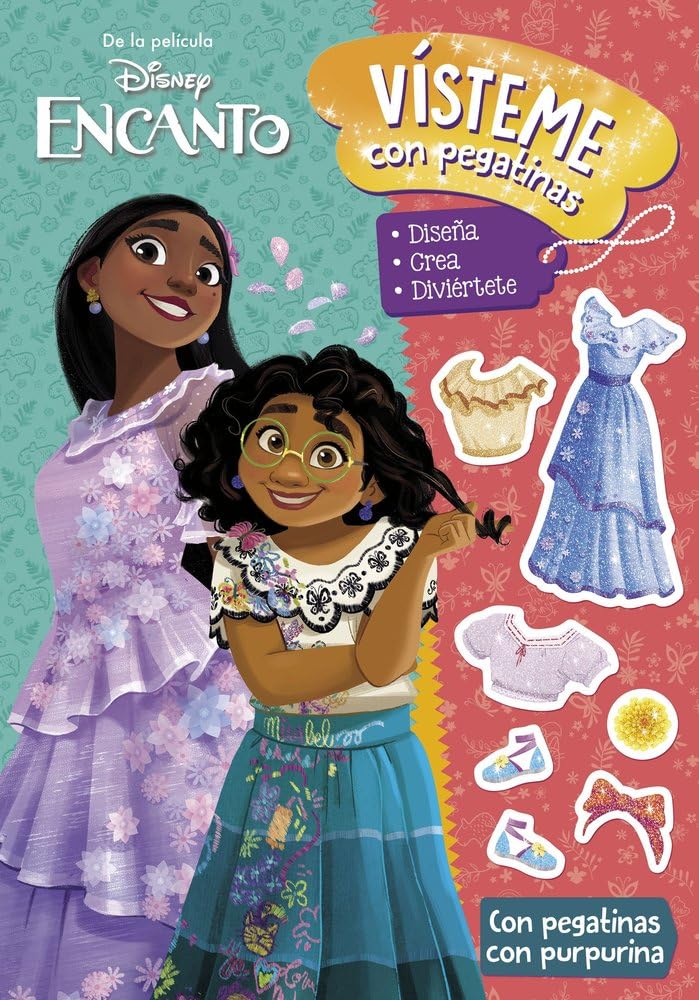 Libro: Encanto. Vísteme con pegatinas 2