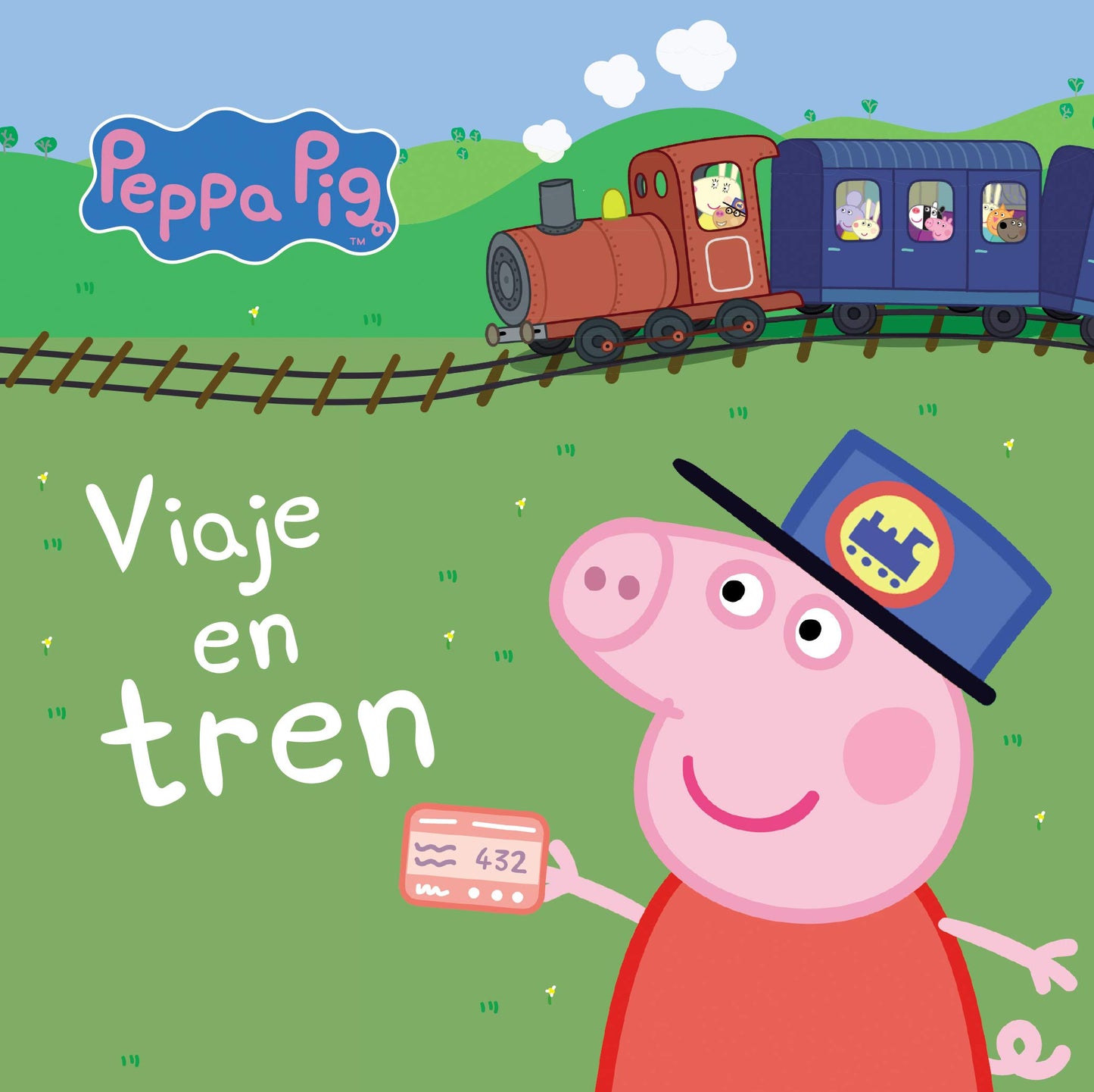 Libro: Peppa Pig. Libro de cartón - Viaje en tren