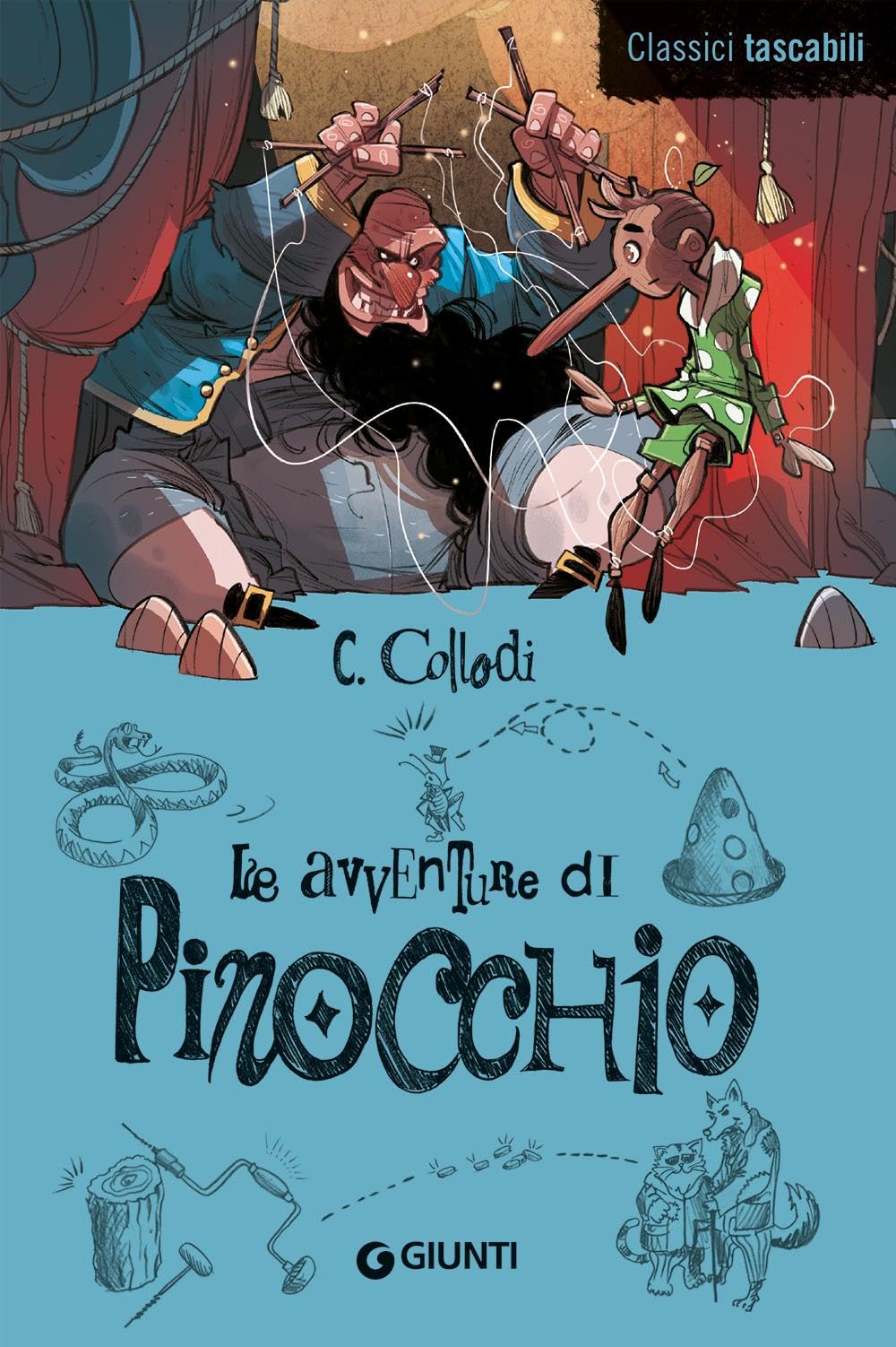 Libro: Le avventure di Pinocchio (Classici tascabili)