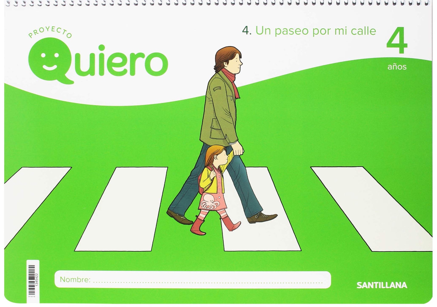 Libro: QUIERO 4 AÑOS 2 TRIM