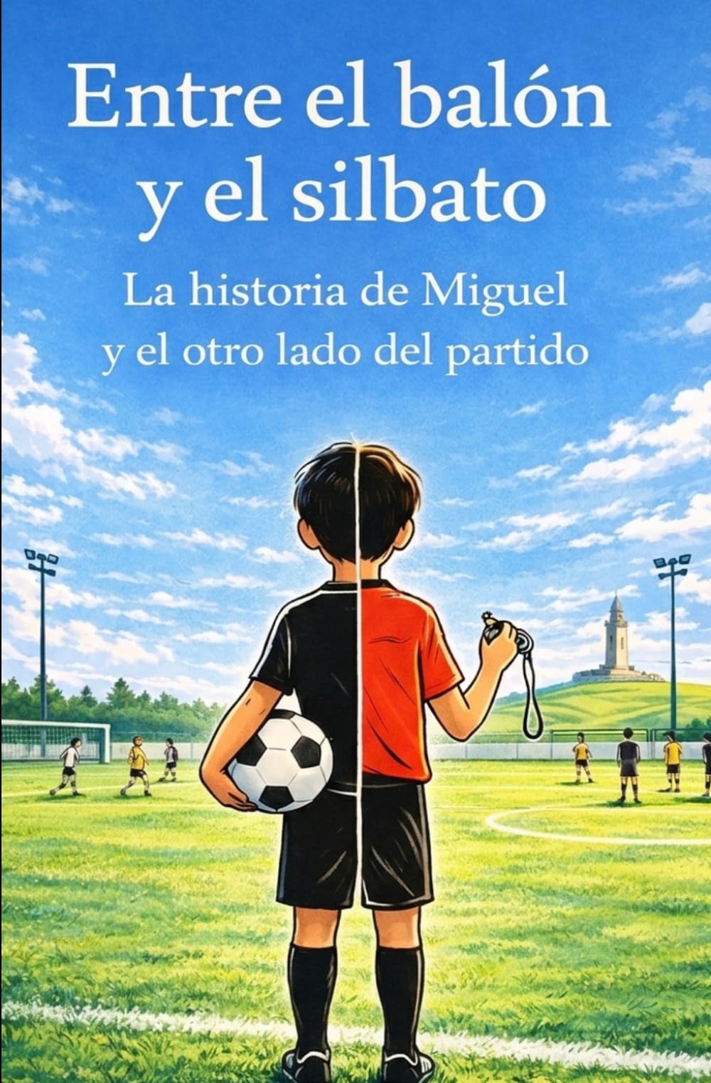 Libro: Entre el balón y el silbato: La historia de Miguel y el otro lado del partido (Spanish Edition)