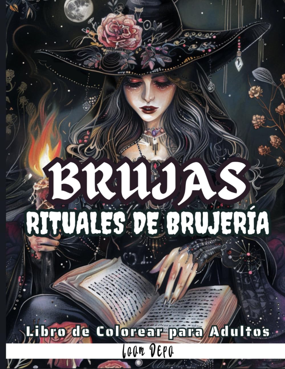 Libro: Brujas Libro para Colorear. Rituales de Brujería: Celebraciones de Primavera y Verano. Magia para Aliviar el Estrés y Relajarse.