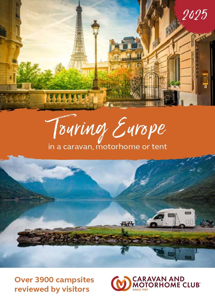 Libro: Touring Europe 2025: In a Caravan, Motorhome or Tent