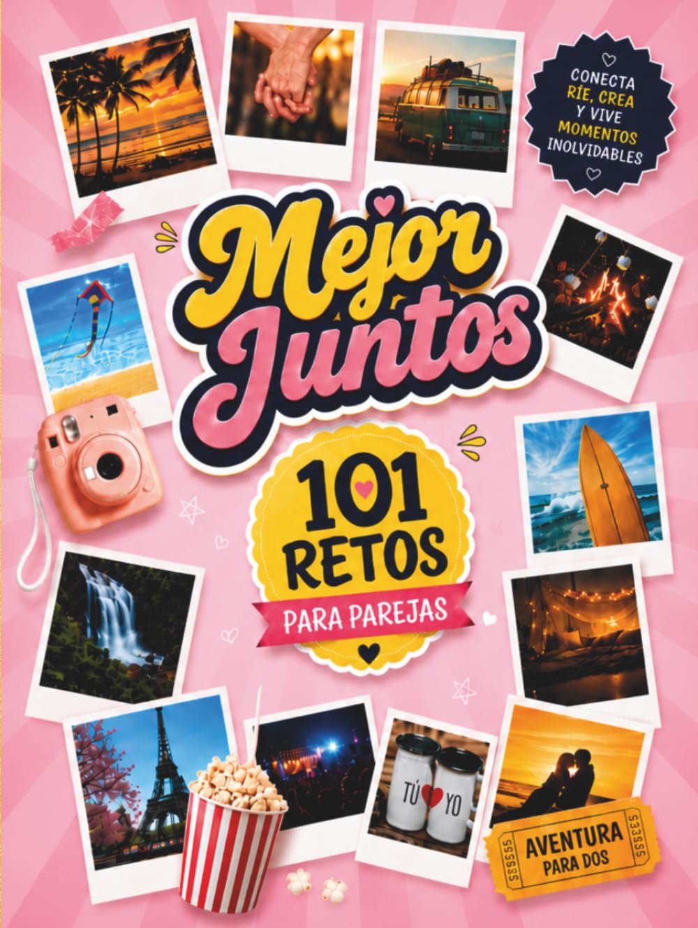 Libro: Mejor Juntos: 101 Retos para Parejas | Experiencias, recuerdos y fotos para celebrar vuestro amor (Spanish Edition)