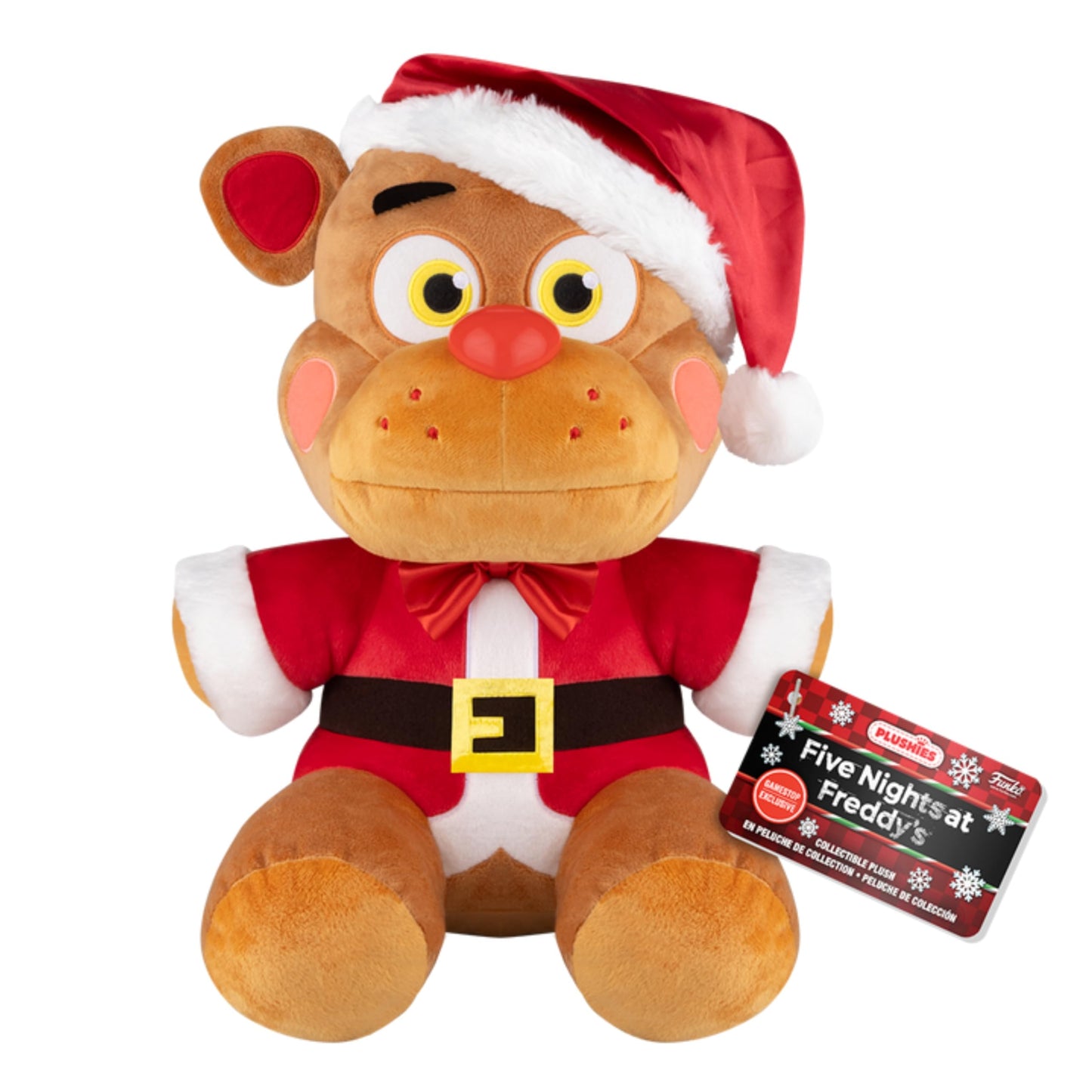 Funko Plush: FNAF Five Nights at Freddy's - Santa Freddy Mega 16in (GameStop Exclusivo)