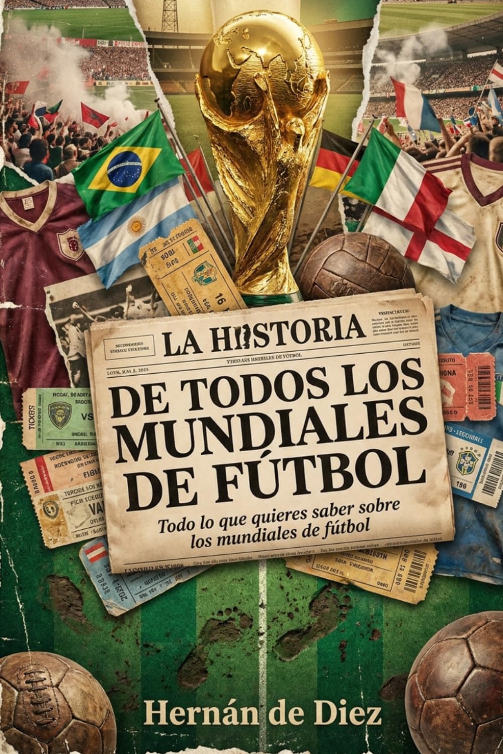 Libro: LA HISTORIA DE TODOS LOS MUNDIALES DE FÚTBOL: Todo lo que quieres saber sobre los mundiales de fútbol, desde Uruguay 1930, hasta Qatar 2022. (LA HISTORIA DEL FÚTBOL) (Spanish Edition)