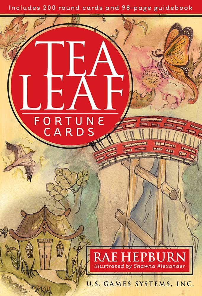 Libro: Tea Leaf Fortune Cards: 200 Round Divination Cards, 98-page Illustrated Guidebook for Reading Tea Leaves (Tasseomancy), Ancient Fortunetelling Method