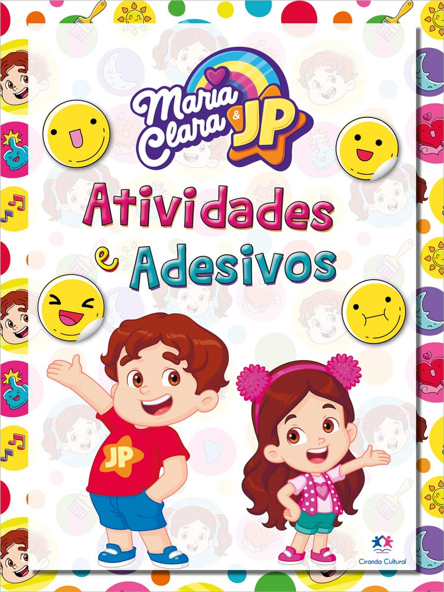 Libro: maria clara e jp adesivos e atividades